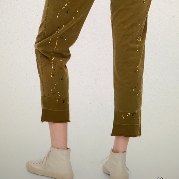 GAP Pants & Jumpsuits Nwt Gap Tall Boyfriend Paint Splatter